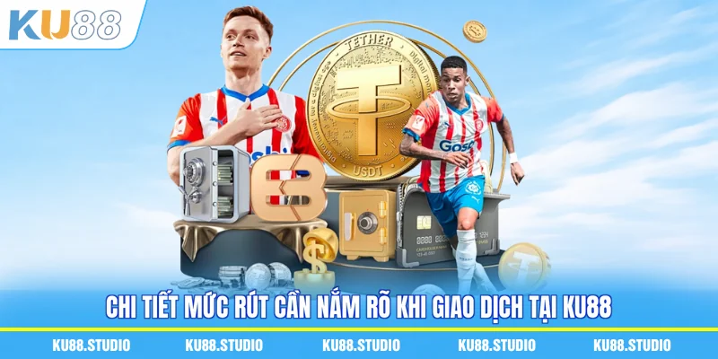 Chi tiết mức rút cần nắm rõ khi giao dịch tại KU88