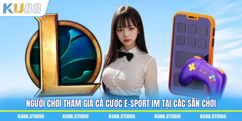 Người chơi tham gia cá cược E-Sport Im tại các sân chơi